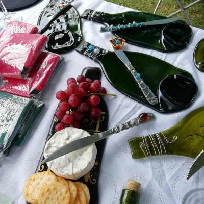 Wine bottle "Charcuterie Board"